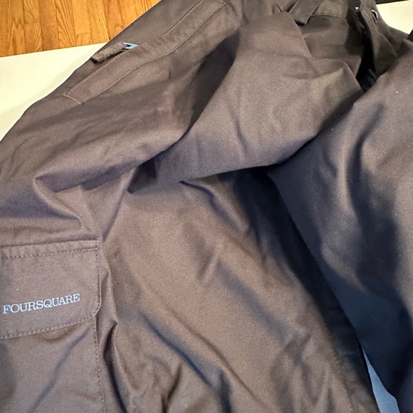 Foursquare Active Snow Sport Pants Size XL Black Vented Thighs 6 Pockets - Picture 15 of 15